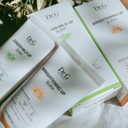 グリーンマイルドアップサンプラス/Dr.G/日焼け止めクリームを使ったクチコミ(1枚目)