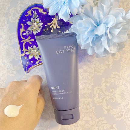 濃厚リペア ナイトクリーム/SKINCOTTON/ハンドクリームを使ったクチコミ(2枚目)