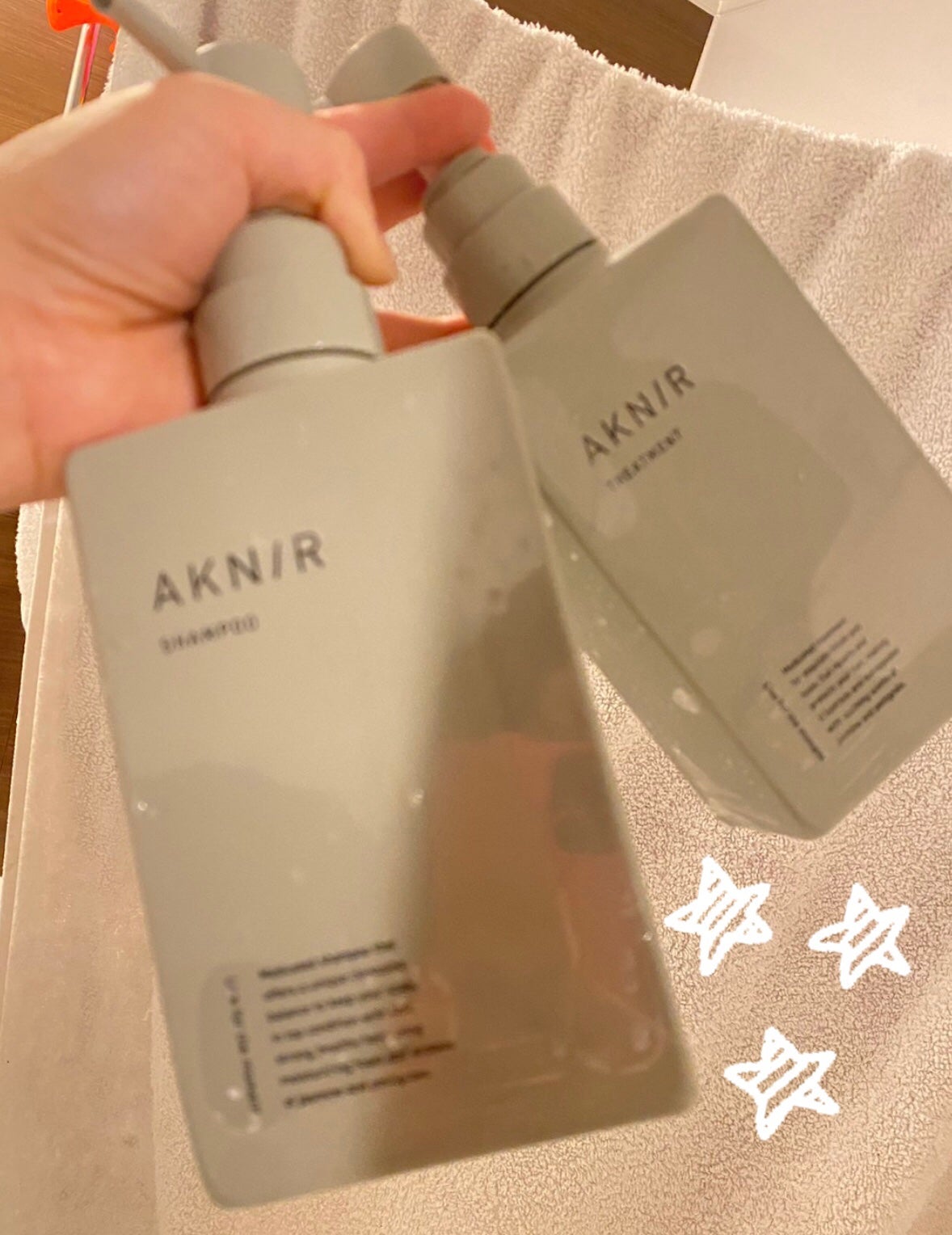 薬用ヘアシャンプー&トリートメント/AKNIR/市販シャンプーを使ったクチコミ(1枚目)