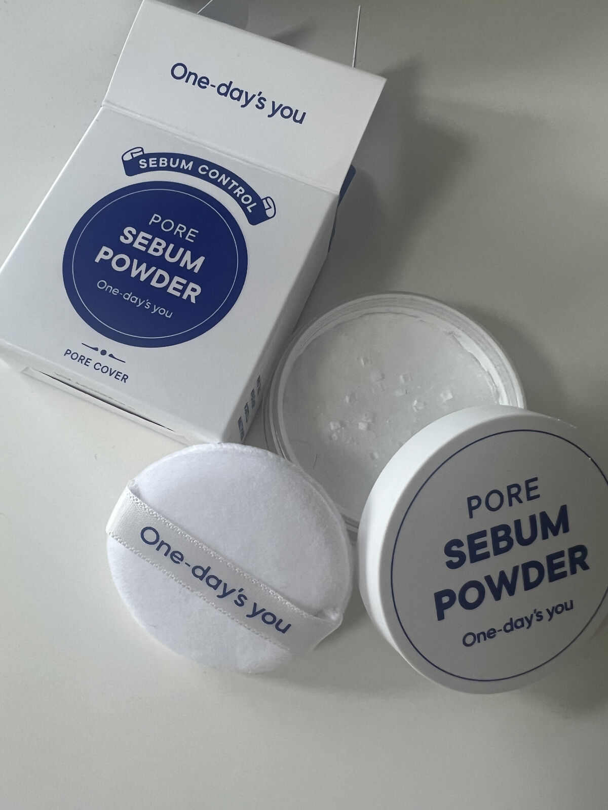 ポアセバムパウダー/One-day's you/ルースパウダーを使ったクチコミ（1枚目）