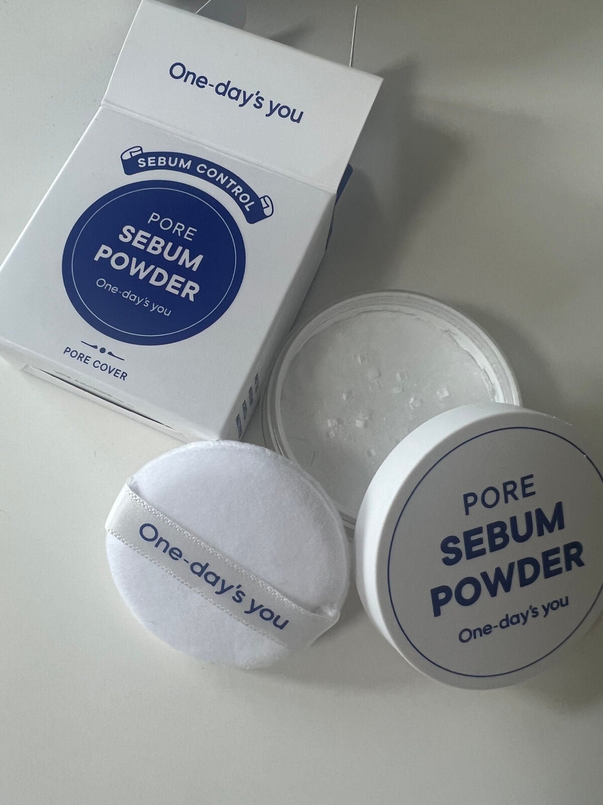 ポアセバムパウダー/One-day's you/ルースパウダーを使ったクチコミ(1枚目)