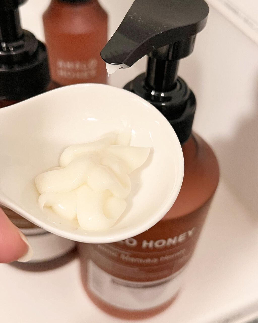 rion05 on LIPS 「マヌカハニー配合で使うたび潤う髪に!!オイルやシャンプー変..」(6枚目)