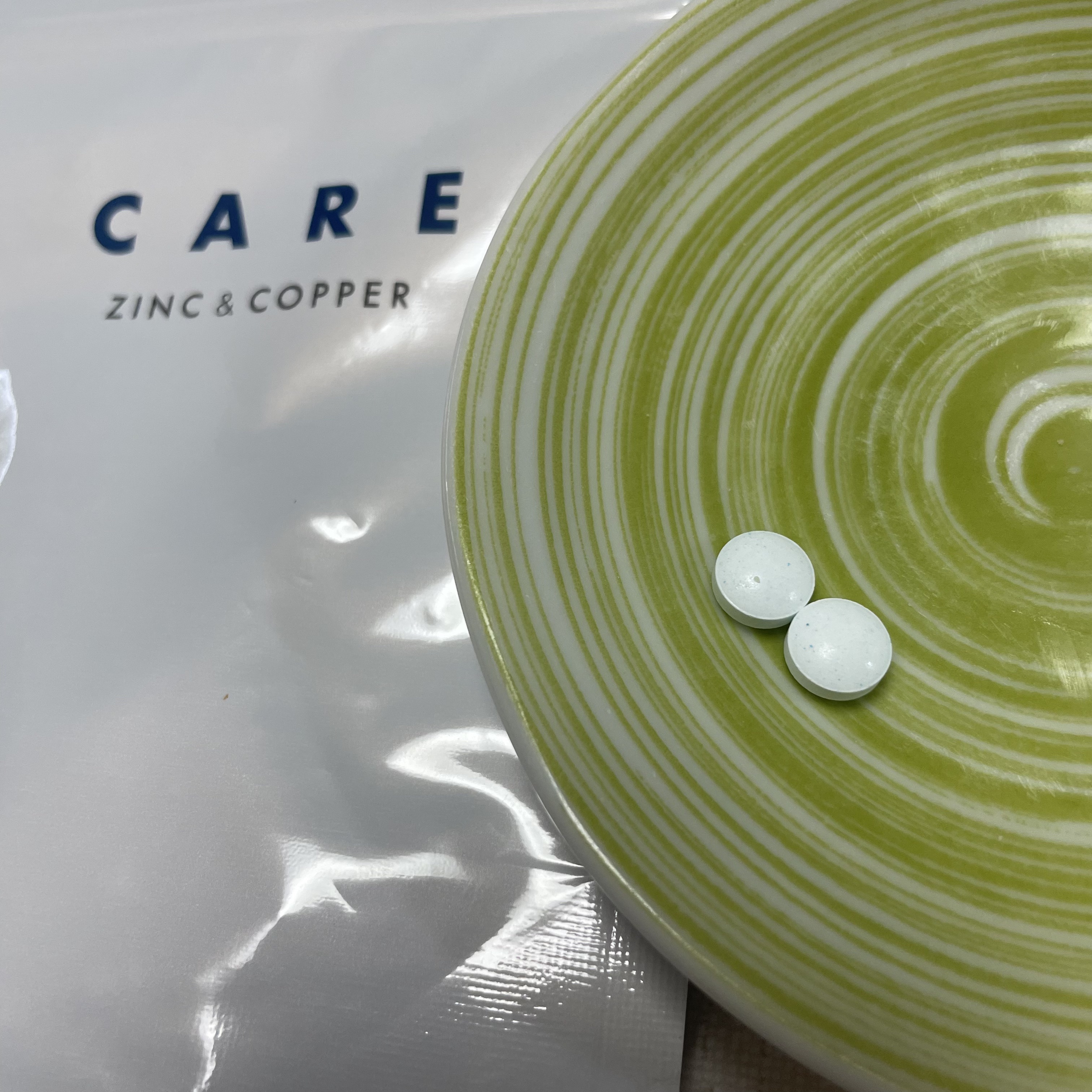 CARE 亜鉛&銅/CARE/美容サプリメントを使ったクチコミ（1枚目）