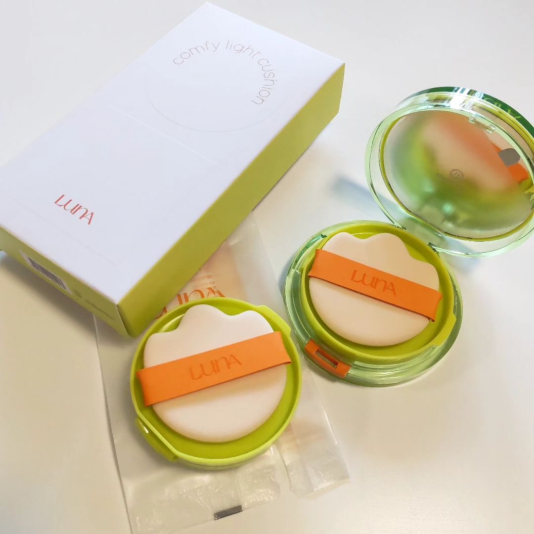 コンフィーライトクッション/LUNA/クッションファンデーションを使ったクチコミ（2枚目）