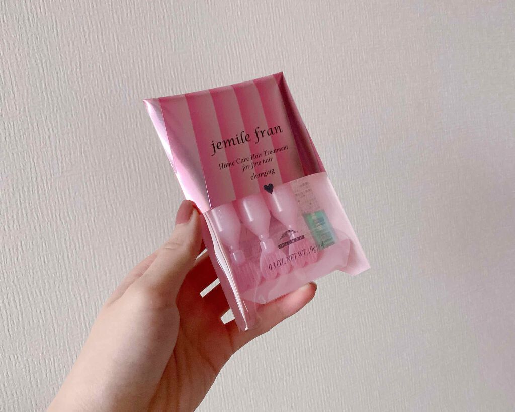 ジェミールフラン ヘアケアシリーズ サロントリートメント ハートチャージング/ジェミールフラン/洗い流すヘアトリートメントを使ったクチコミ(1枚目)