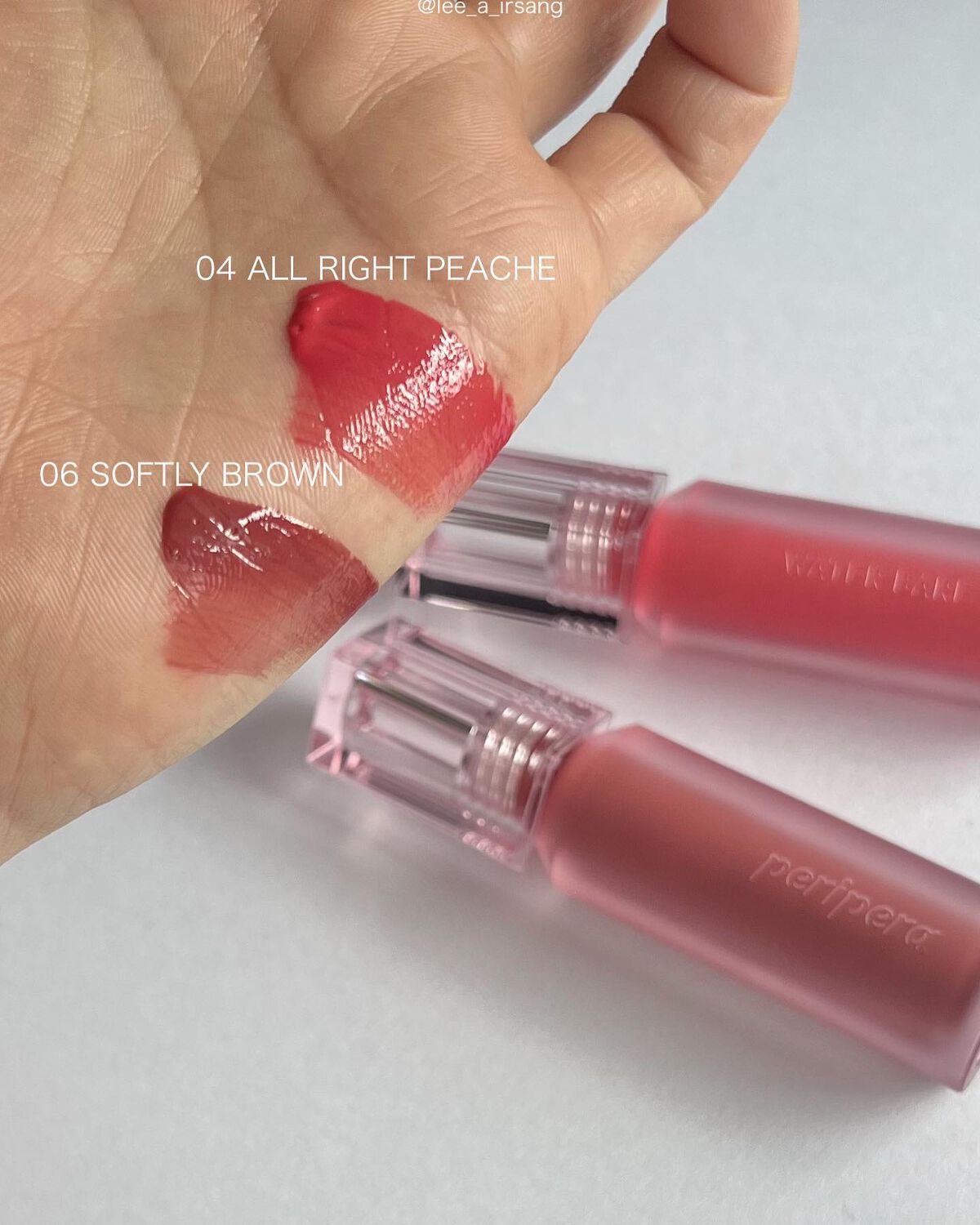 ウォーター ベアー ティント/PERIPERA/リップティントを使ったクチコミ（2枚目）