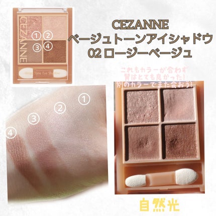 ベターザンアイズ/rom&nd/アイシャドウパレットを使ったクチコミ(4枚目)