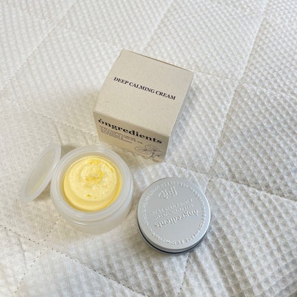 ディープカーミングクリーム/Ongredients/フェイスクリームを使ったクチコミ(1枚目)