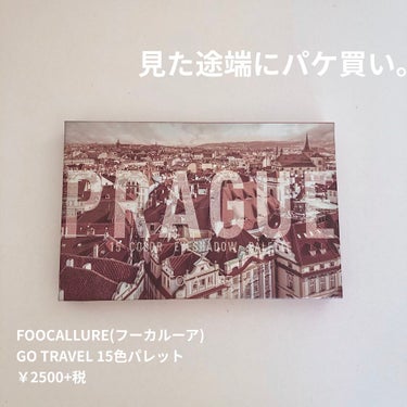 GO TRAVEL 15色アイシャドウパレット/FOCALLURE/アイシャドウパレットを使ったクチコミ（2枚目）