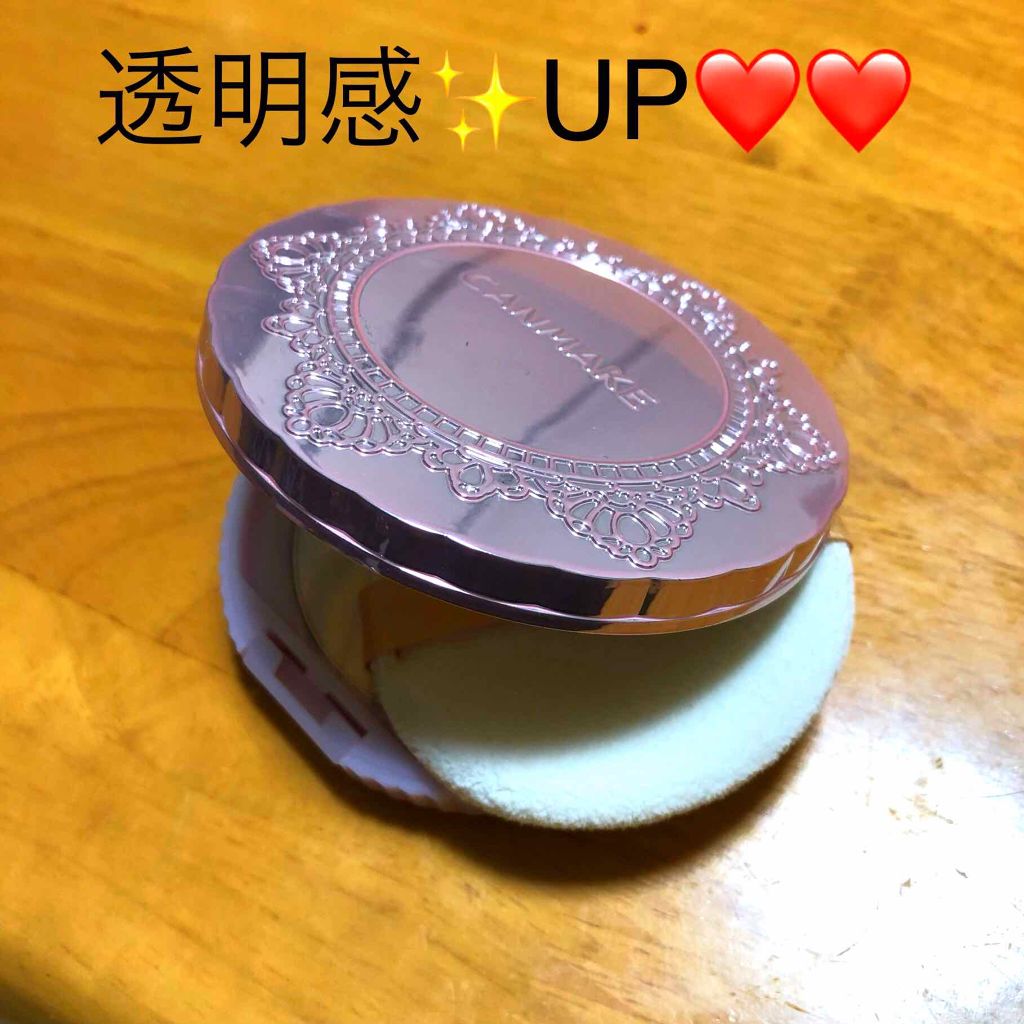 トランスペアレントフィニッシュパウダー/キャンメイク/プレストパウダーを使ったクチコミ(1枚目)