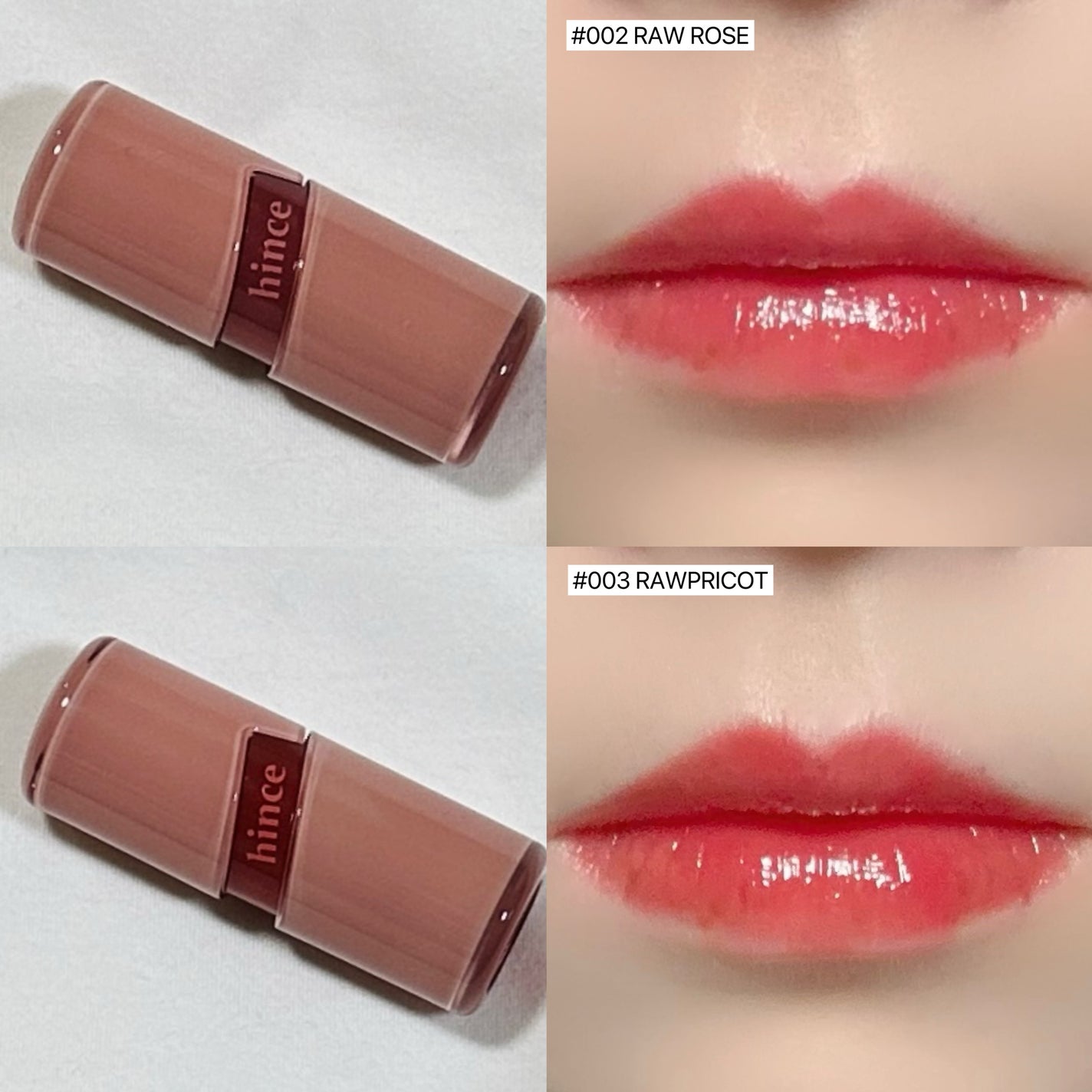 ロウグロウジェルティント/hince/リップティントを使ったクチコミ(2枚目)