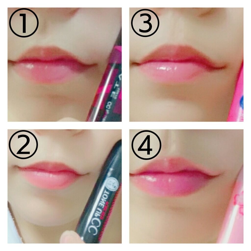 モイストピュアカラーリップ/ニベア/リップクリームを使ったクチコミ（2枚目）