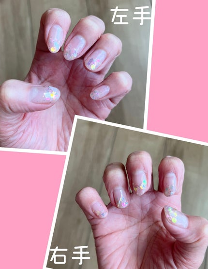 グレースジェルクリア/グレースジェル/ジェルネイルを使ったクチコミ(2枚目)