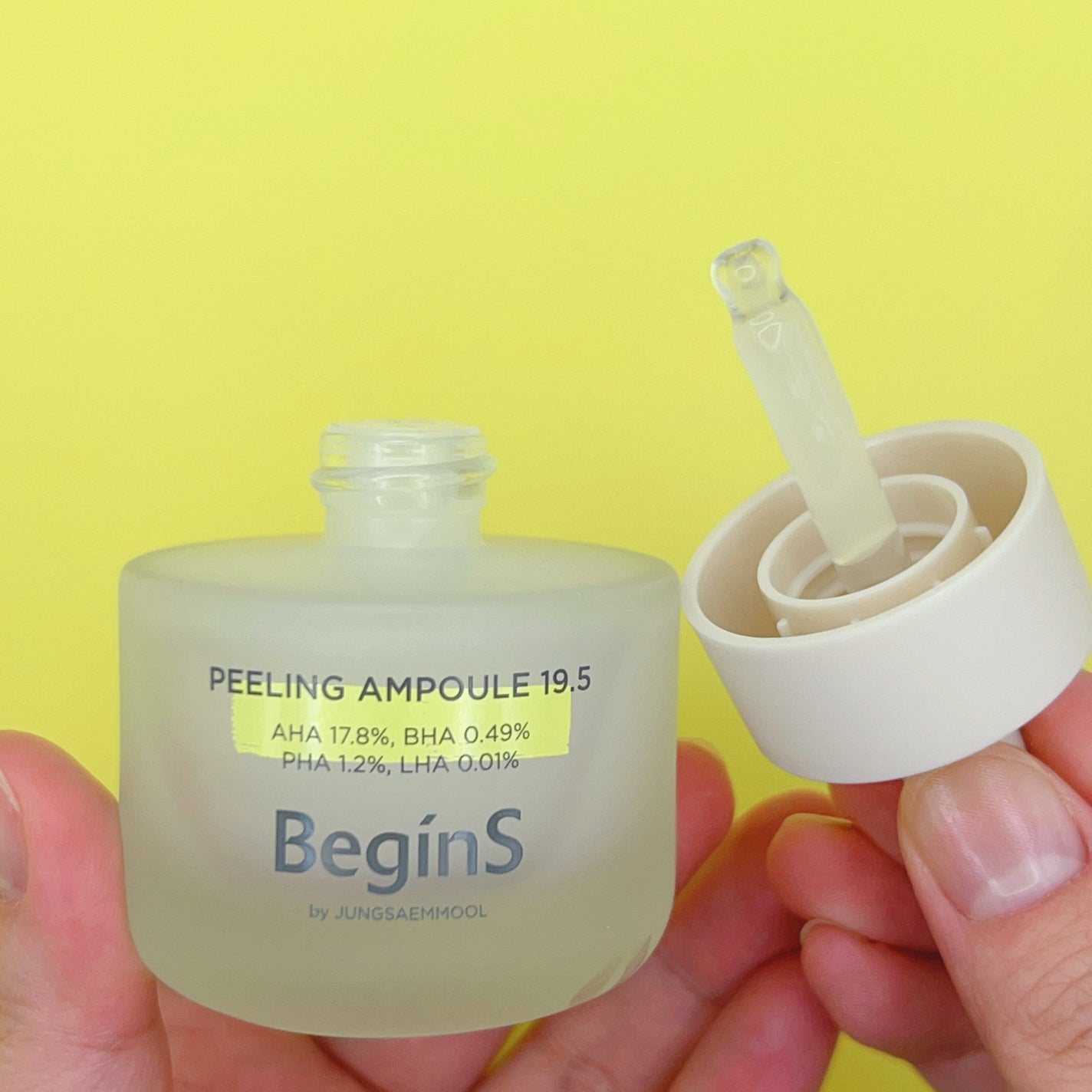 Peeling Ampoule 19.5/BeginS by JUNGSAEMMOOL/ピーリングを使ったクチコミ(3枚目)