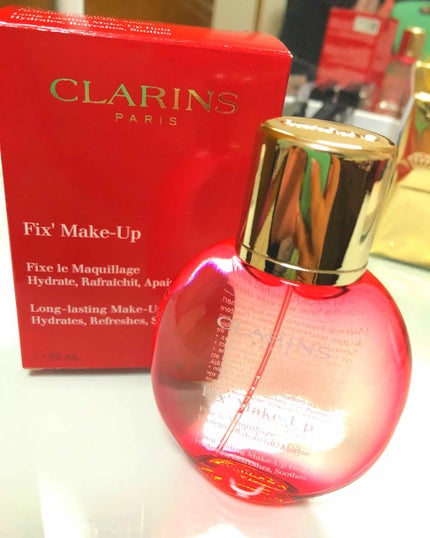 フィックス メイクアップ/CLARINS/ミスト状化粧水を使ったクチコミ(1枚目)