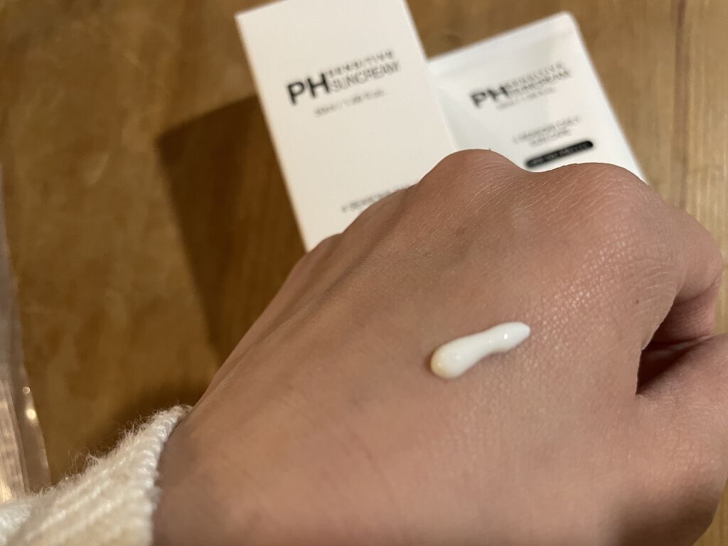 サミュ PHセンシティブサンクリーム/SAM'U/日焼け止めクリームを使ったクチコミ（3枚目）