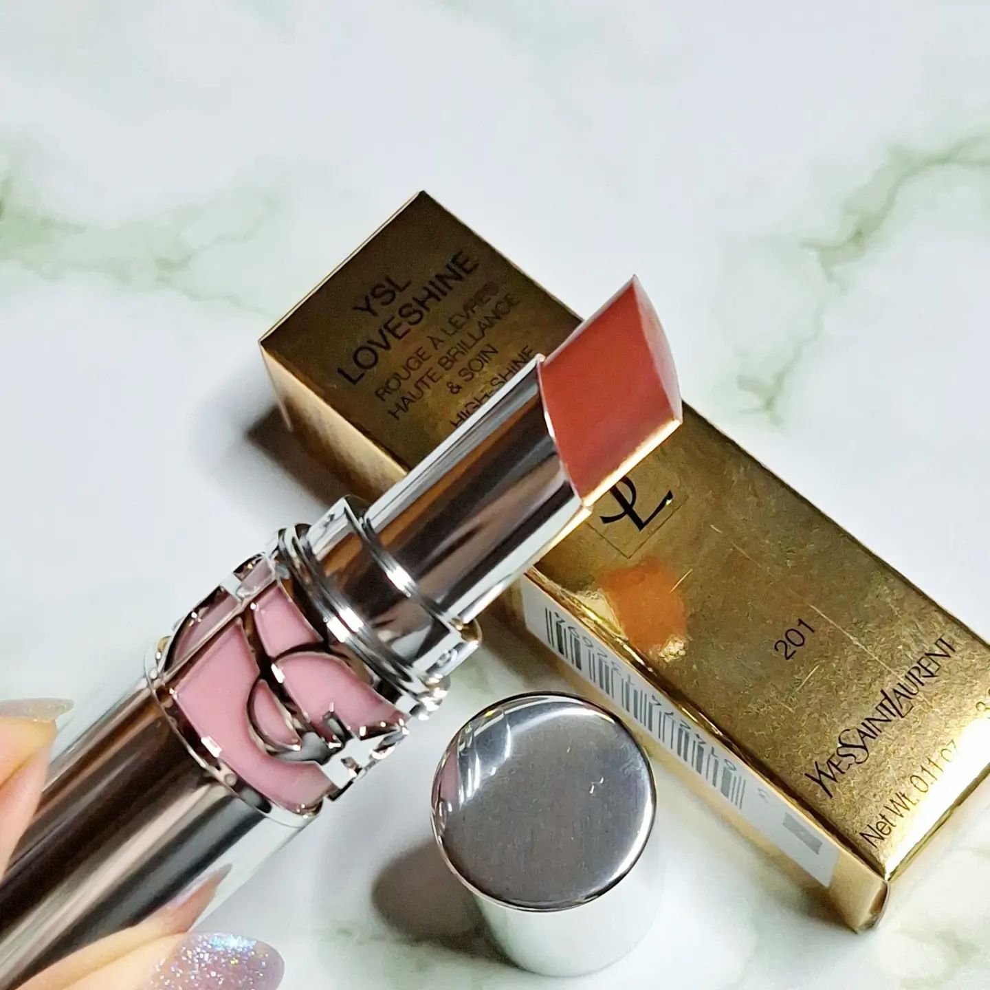 YSL ラブシャイン リップスティック/YVES SAINT LAURENT BEAUTE/口紅を使ったクチコミ（2枚目）