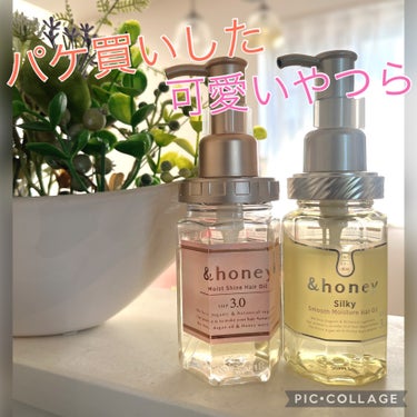 モイストシャイン ヘアオイル3.0/&honey/ヘアオイルを使ったクチコミ（1枚目）