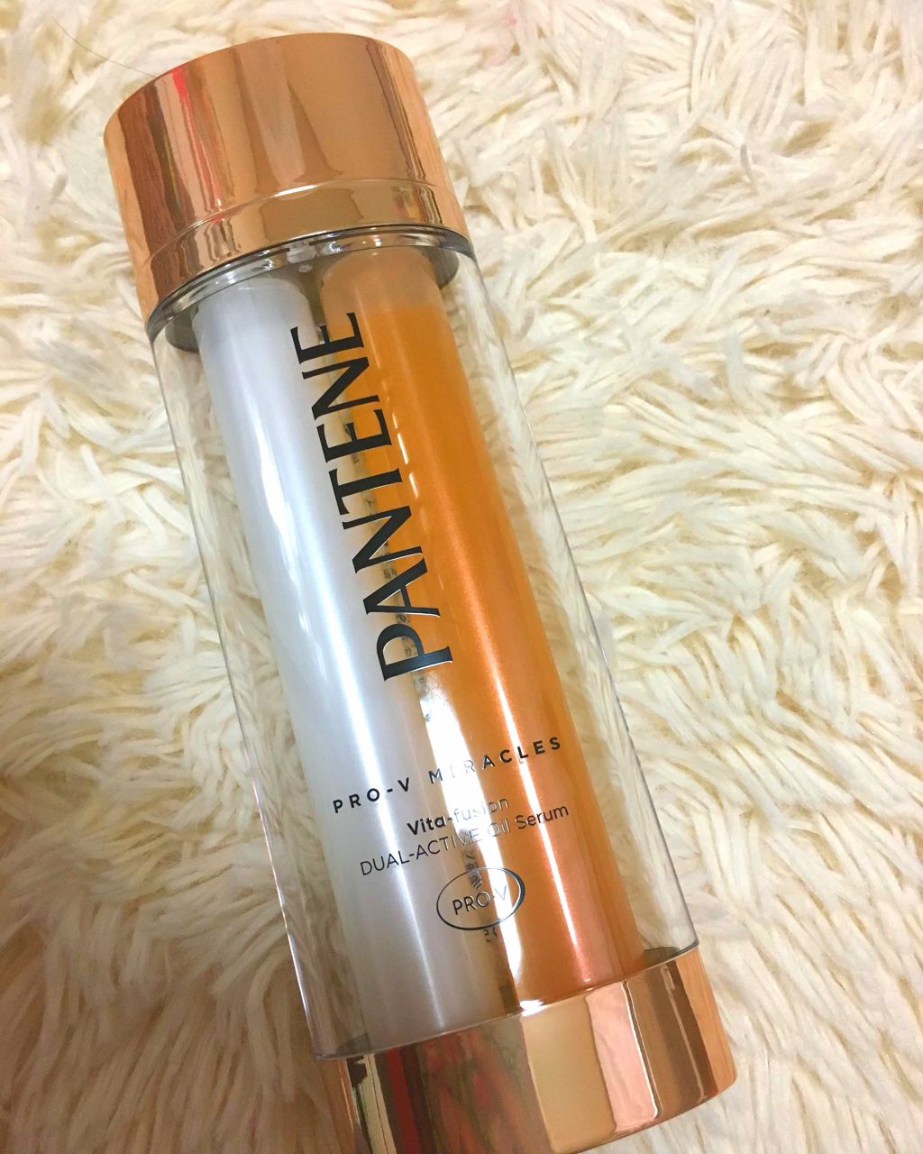 パンテーンプロブイミネラルズヴィタフュージョンデュアルアクティブオイルセラム/パンテーン/ヘアオイルを使ったクチコミ(2枚目)