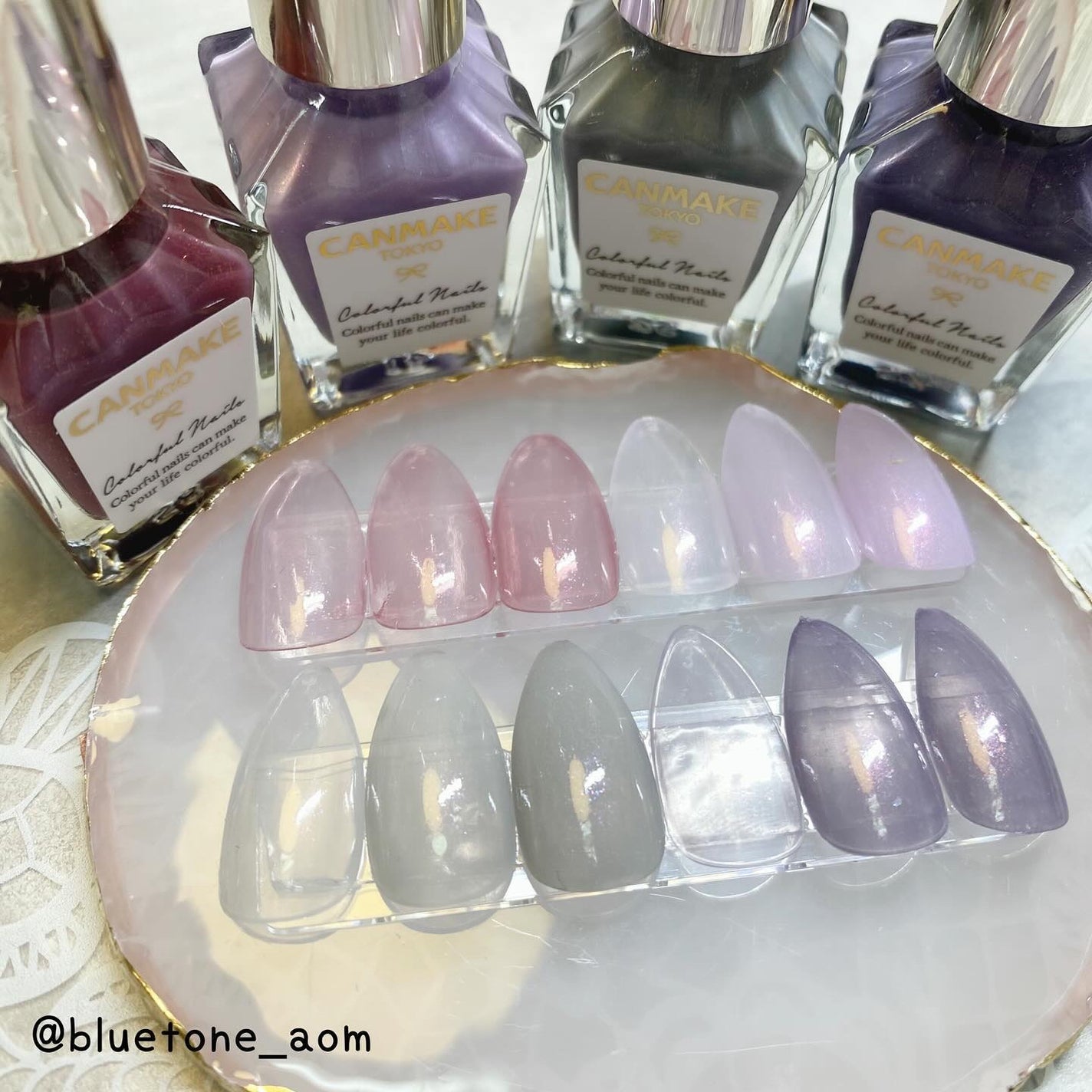 カラフルネイルズ/キャンメイク/マニキュアを使ったクチコミ(4枚目)