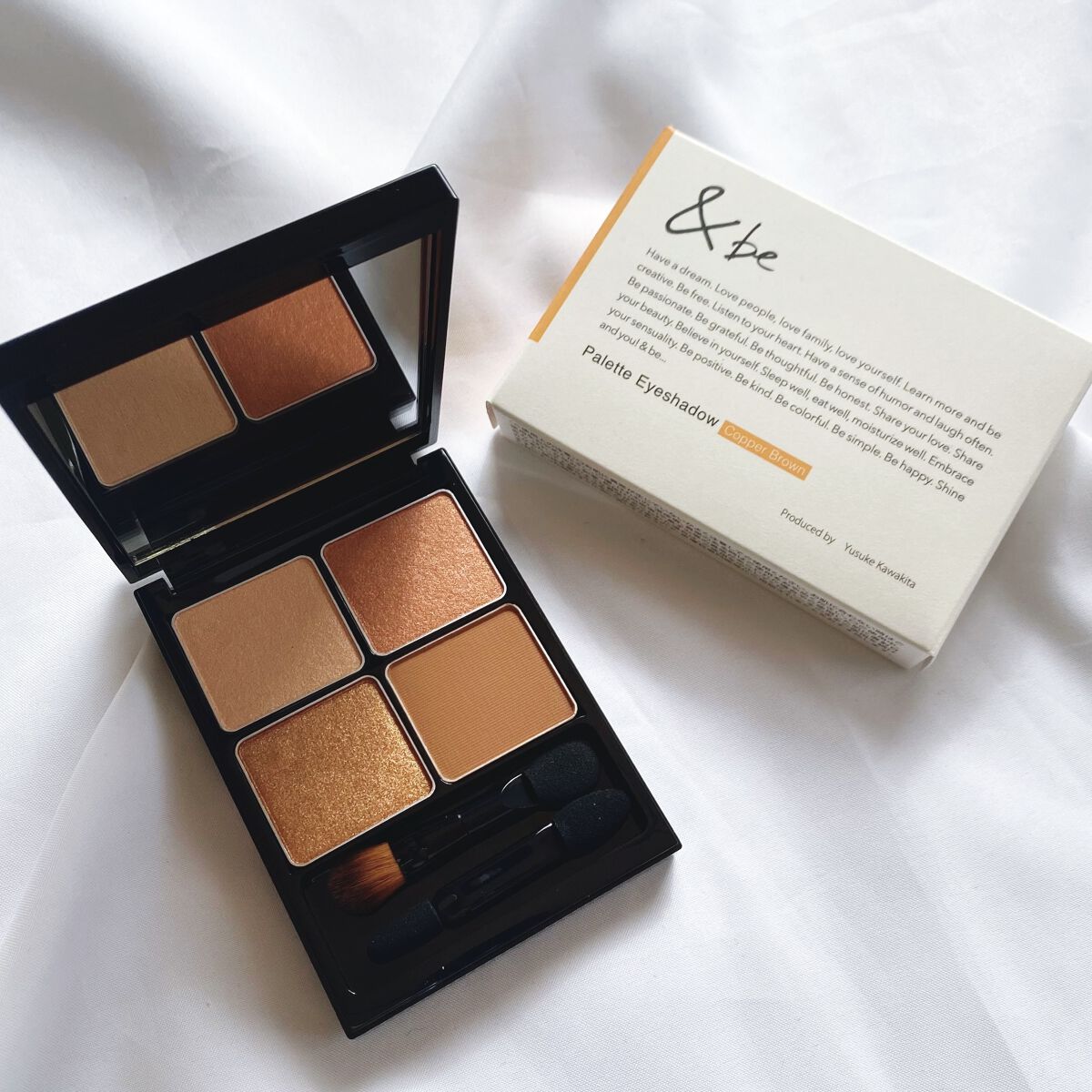 &be パレットアイシャドウ/＆be/アイシャドウパレットを使ったクチコミ（1枚目）