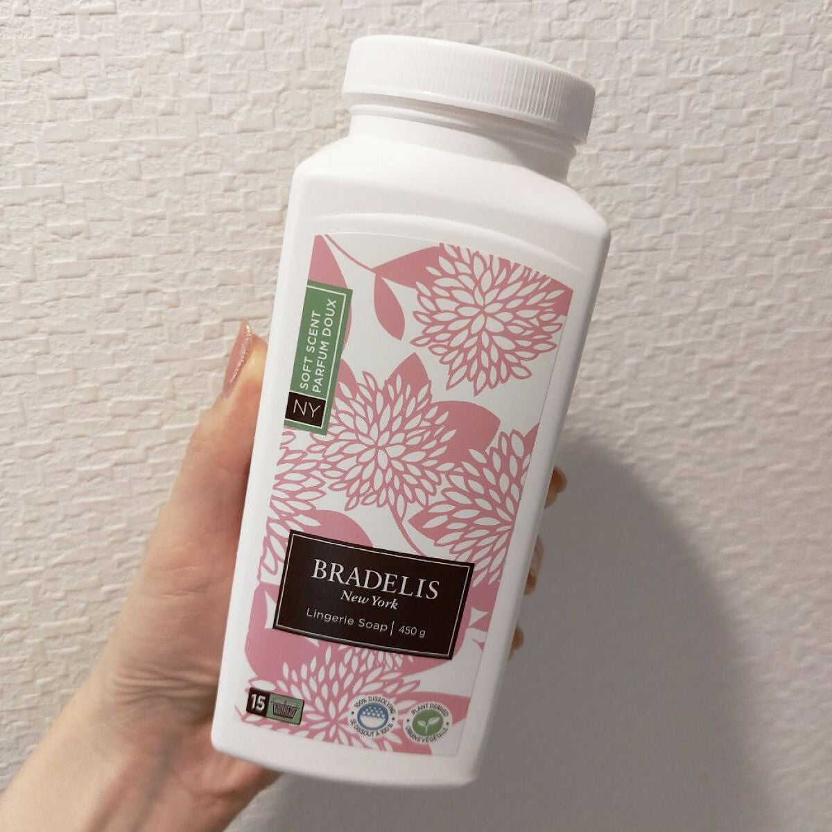 Lingerie Soap/BRADELIS New York/洗濯洗剤を使ったクチコミ(1枚目)