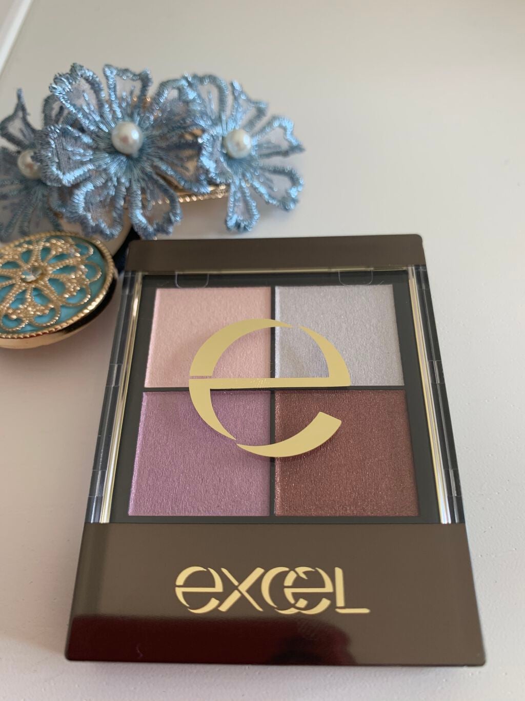 スキニーリッチシャドウ/excel/アイシャドウパレットを使ったクチコミ(1枚目)