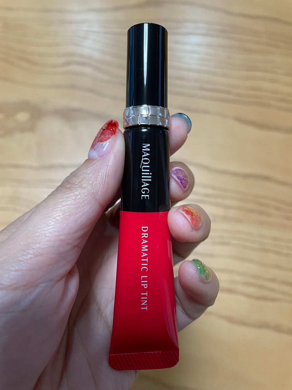 ドラマティックリップティント/マキアージュ/リップティントを使ったクチコミ(2枚目)