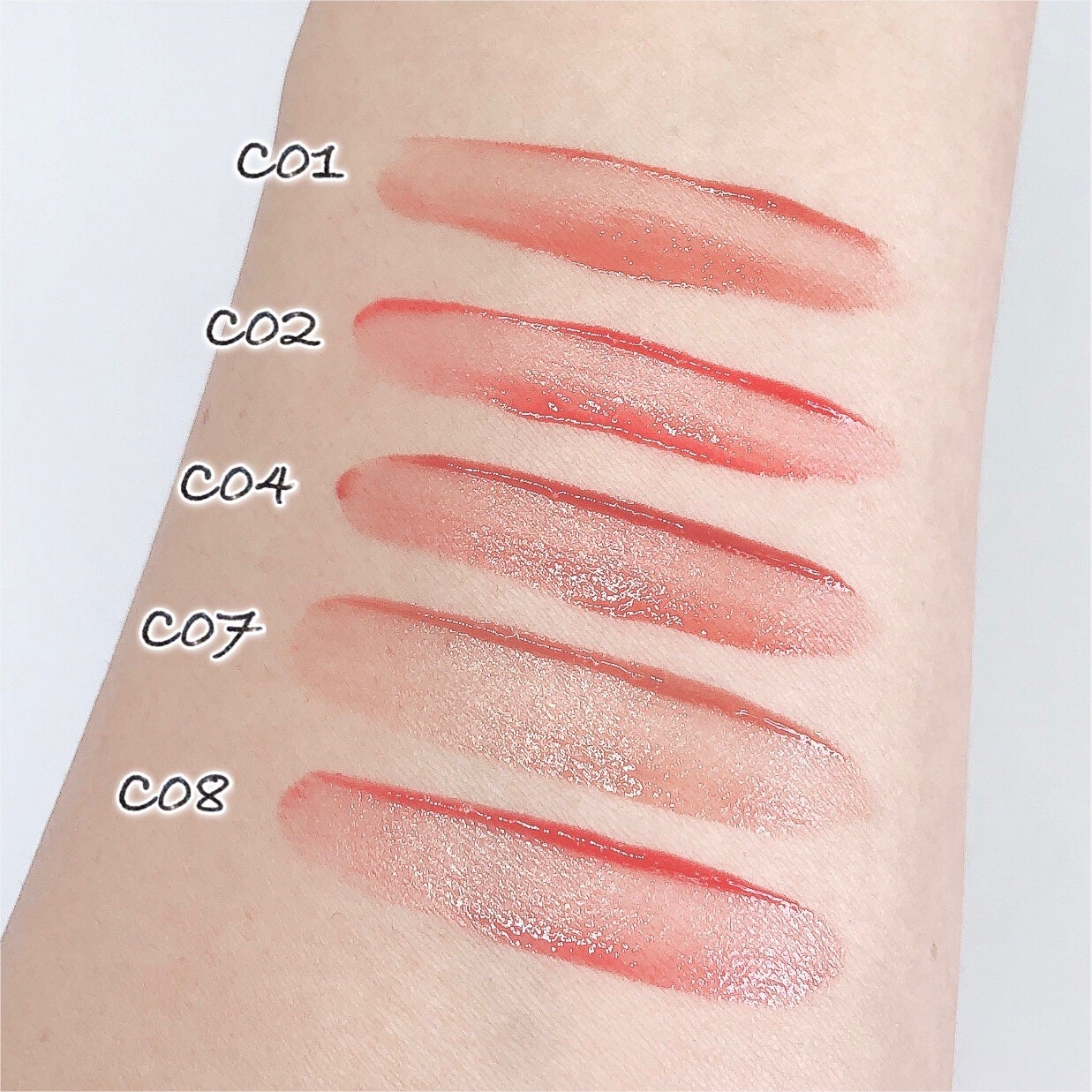 コンデンスフォグリップマット/INTO U/口紅を使ったクチコミ(4枚目)