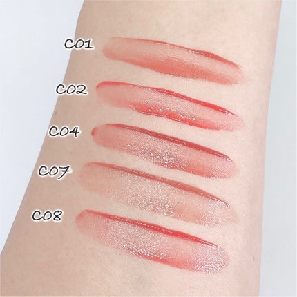 コンデンスフォグリップマット/INTO U/口紅を使ったクチコミ(4枚目)