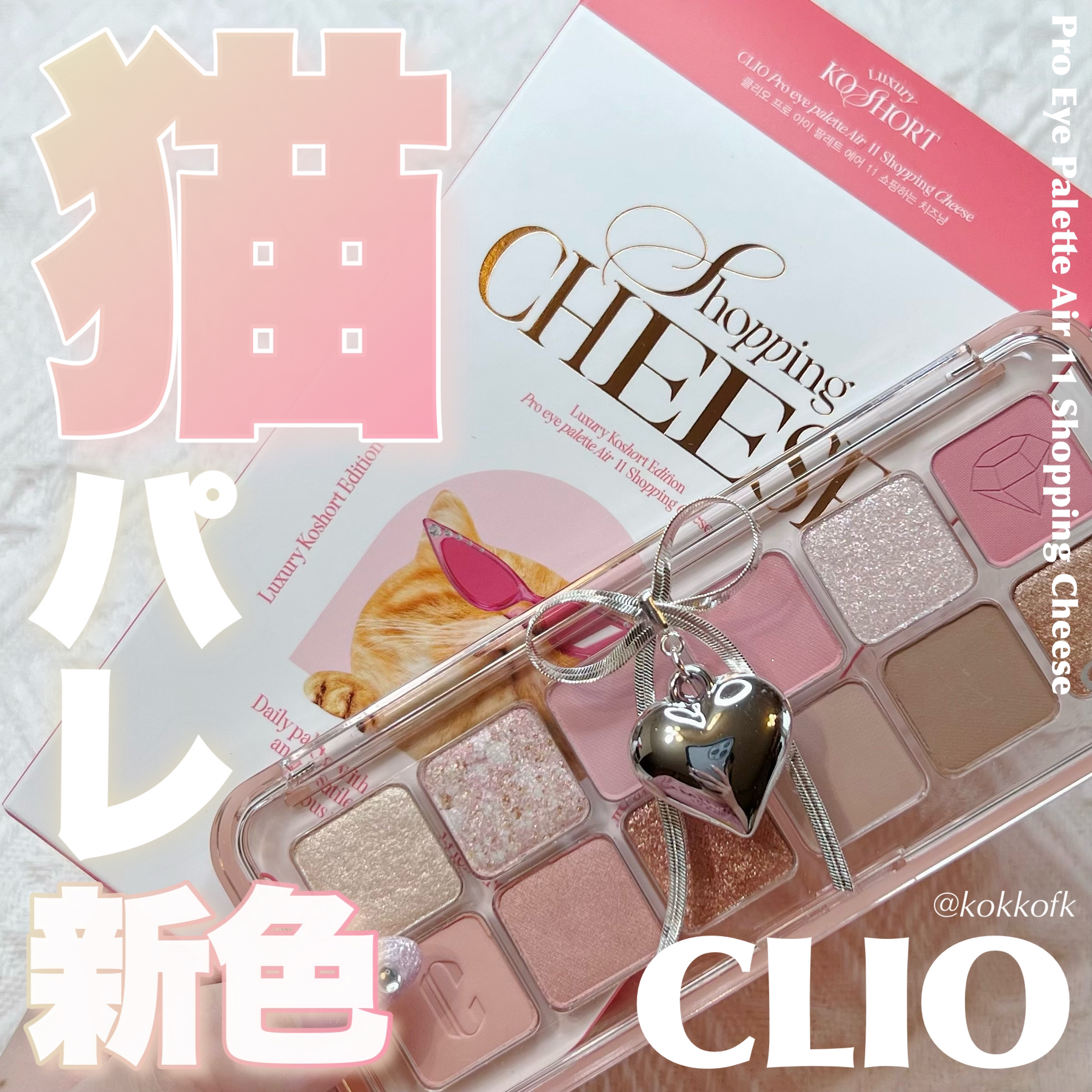 プロ アイ パレット エアー/CLIO/アイシャドウパレットを使ったクチコミ（1枚目）