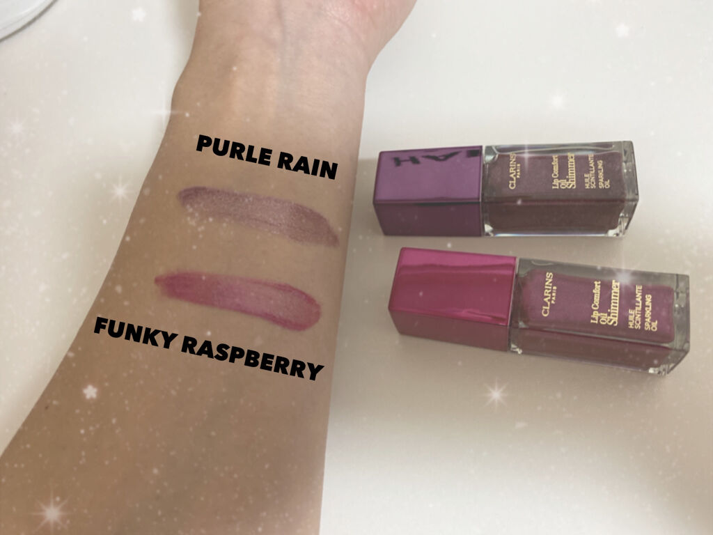 Lip Comfort Oil Shimmer/CLARINS/リップグロスを使ったクチコミ（3枚目）