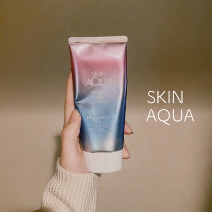 スキンアクア トーンアップUVエッセンス/スキンアクア/日焼け止めクリームを使ったクチコミ(1枚目)