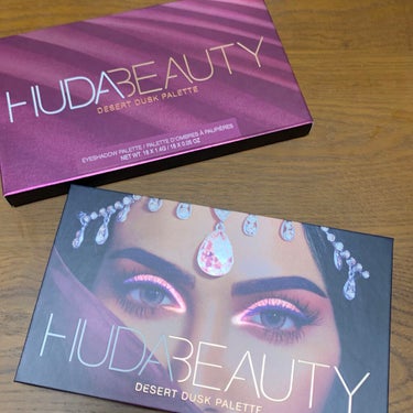 フーダビューティ デザート ダスク アイシャドウパレット/Huda Beauty/アイシャドウパレットを使ったクチコミ（1枚目）