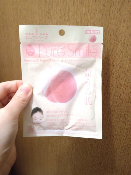 ピーチミルクエッセンスマスク/Pure Smile/シートマスク・パックを使ったクチコミ(1枚目)