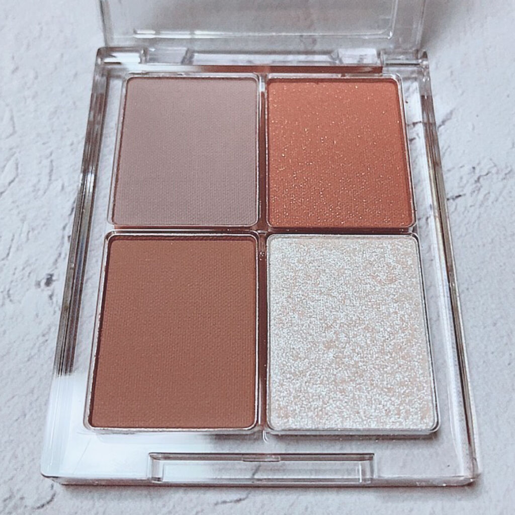 4色アイシャドウパレット 05 クーリッシュアンジュ/aZTK/アイシャドウパレットを使ったクチコミ（2枚目）