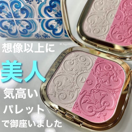 ソーラーグロウ イルミネーティングパウダー デュオ/DOLCE&GABBANA BEAUTY/ハイライトを使ったクチコミ(1枚目)