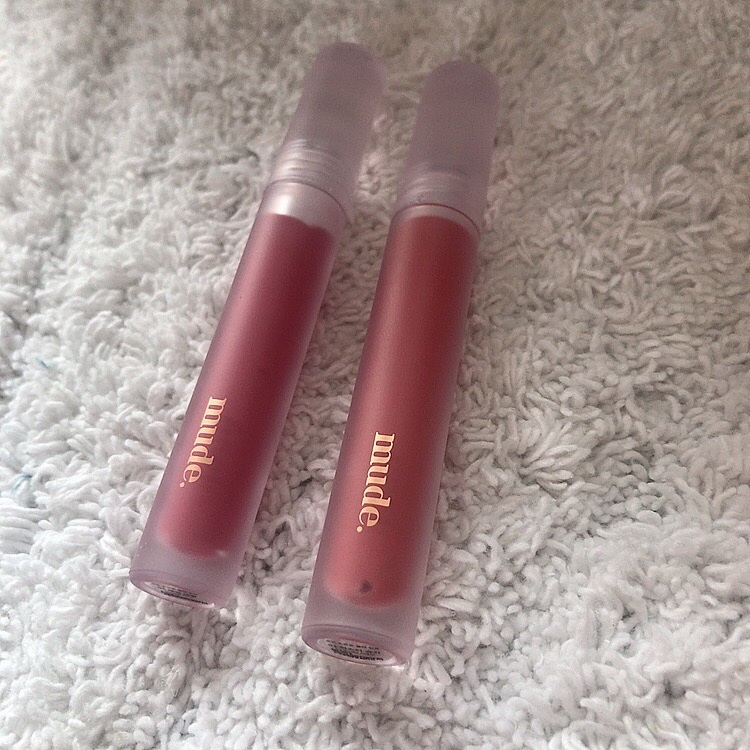 ソフトブラーティント/mude/リップティントを使ったクチコミ（2枚目）