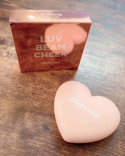 Luv Beam Cheek/lilybyred/パウダーチークを使ったクチコミ(1枚目)