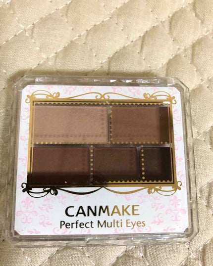 パーフェクトマルチアイズ/キャンメイク/アイシャドウパレットを使ったクチコミ(1枚目)