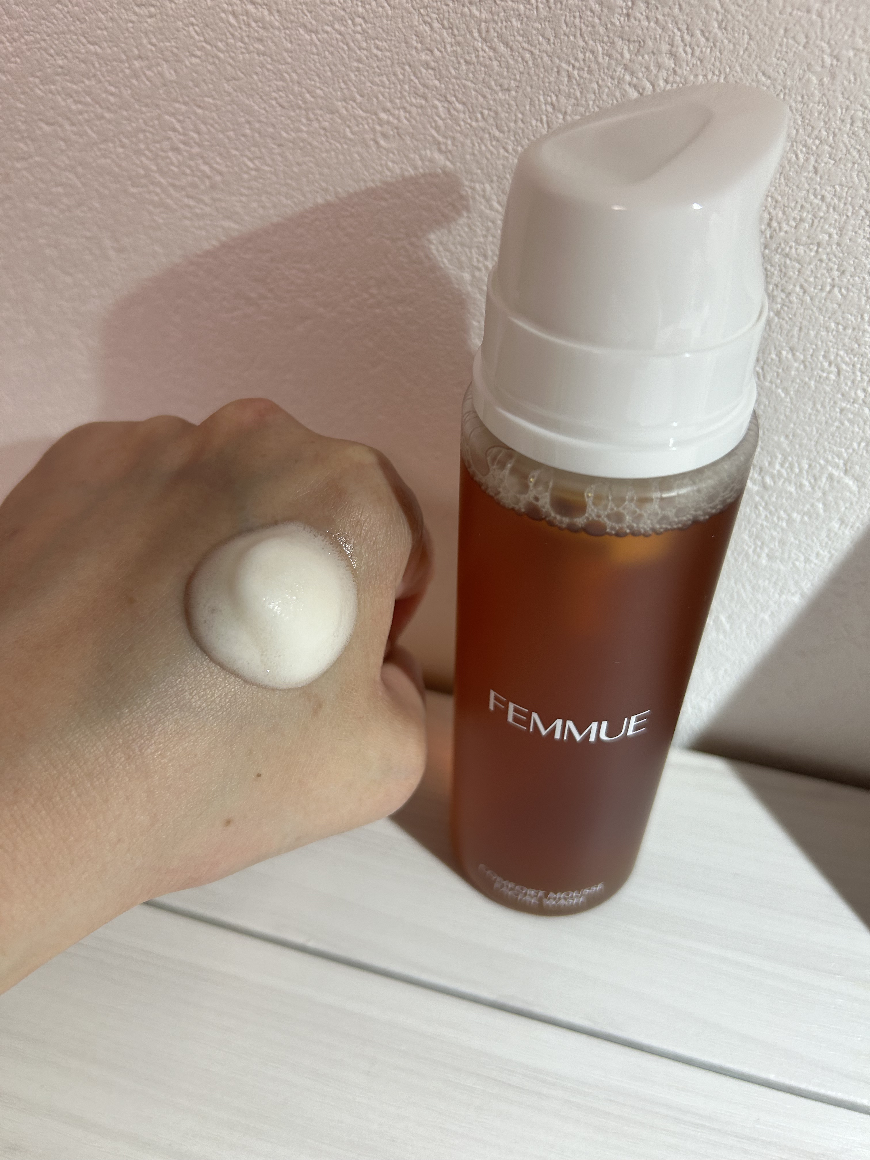 コンフォート ムースウォッシュ/FEMMUE/泡洗顔を使ったクチコミ（2枚目）