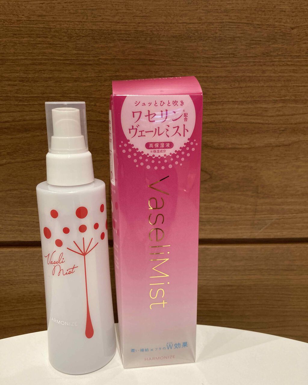 ハーモナイズワセリミスト/黒龍堂/ミスト状化粧水を使ったクチコミ（1枚目）