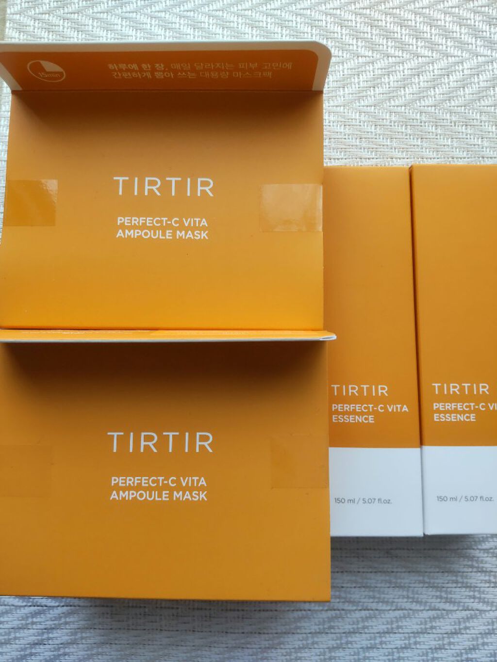 パーフェクトシービタアンプルマスク/TIRTIR(ティルティル)/シートマスク・パックを使ったクチコミ（1枚目）