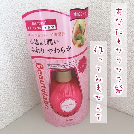 美容液(補修ミルク)しっとり/ビューティラボ/ヘアミルクを使ったクチコミ(1枚目)