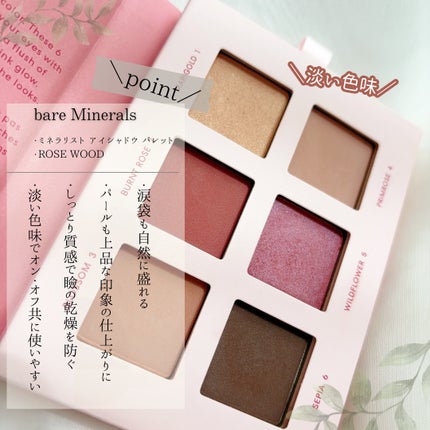 ミネラリスト アイシャドウ パレット/bareMinerals/アイシャドウパレットを使ったクチコミ(3枚目)