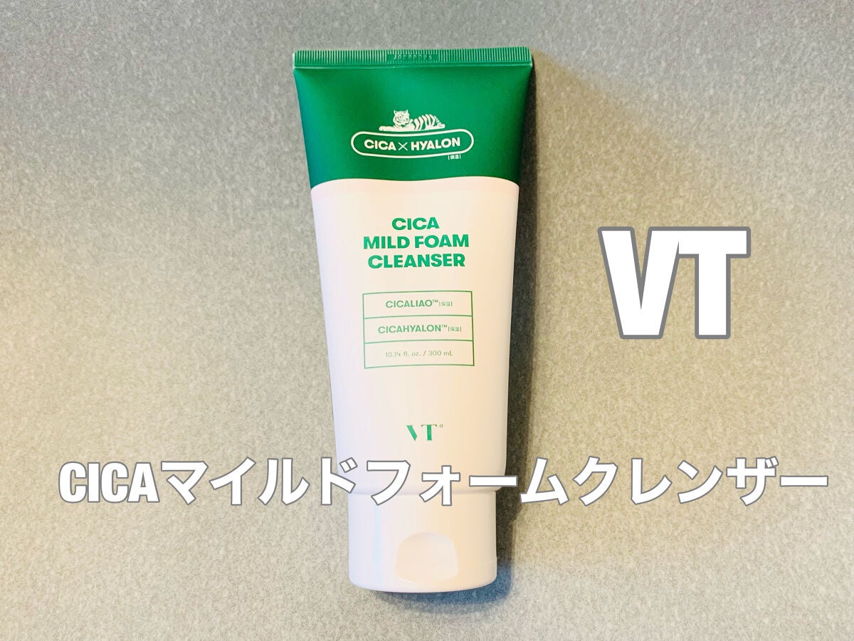 CICA マイルドフォームクレンザー/VT/洗顔フォームを使ったクチコミ(1枚目)