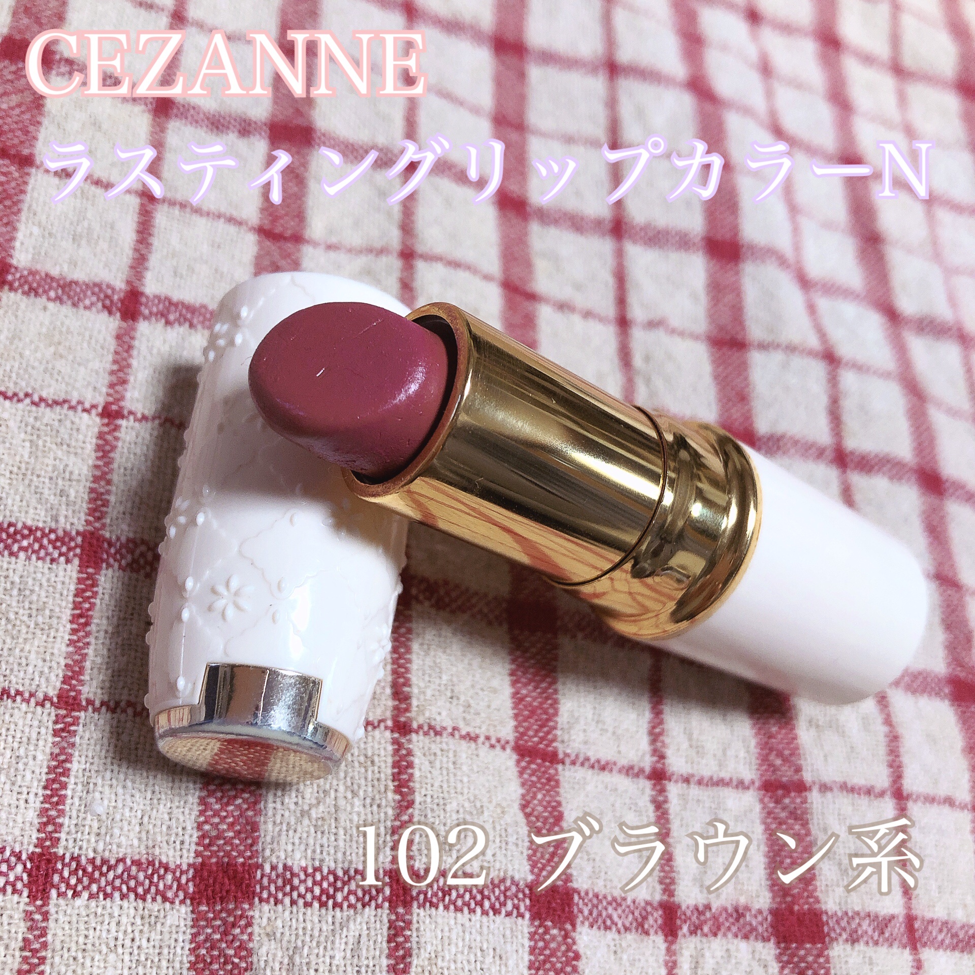 ラスティング リップカラーN/CEZANNE/口紅を使ったクチコミ（2枚目）