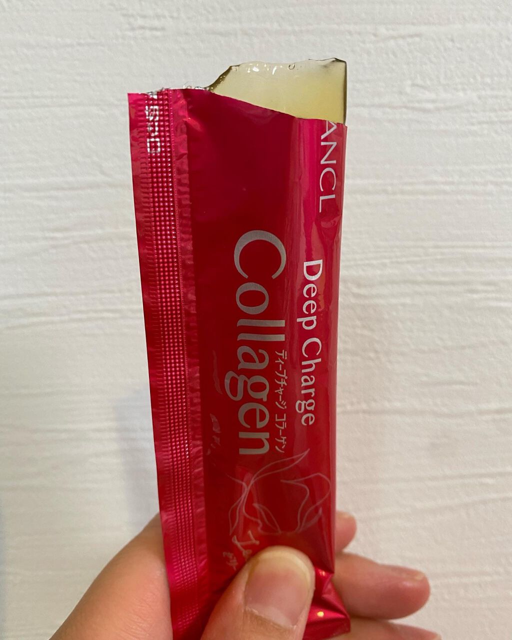 ディープチャージ  コラーゲン スティックゼリー/ファンケル/美容サプリメントを使ったクチコミ（2枚目）