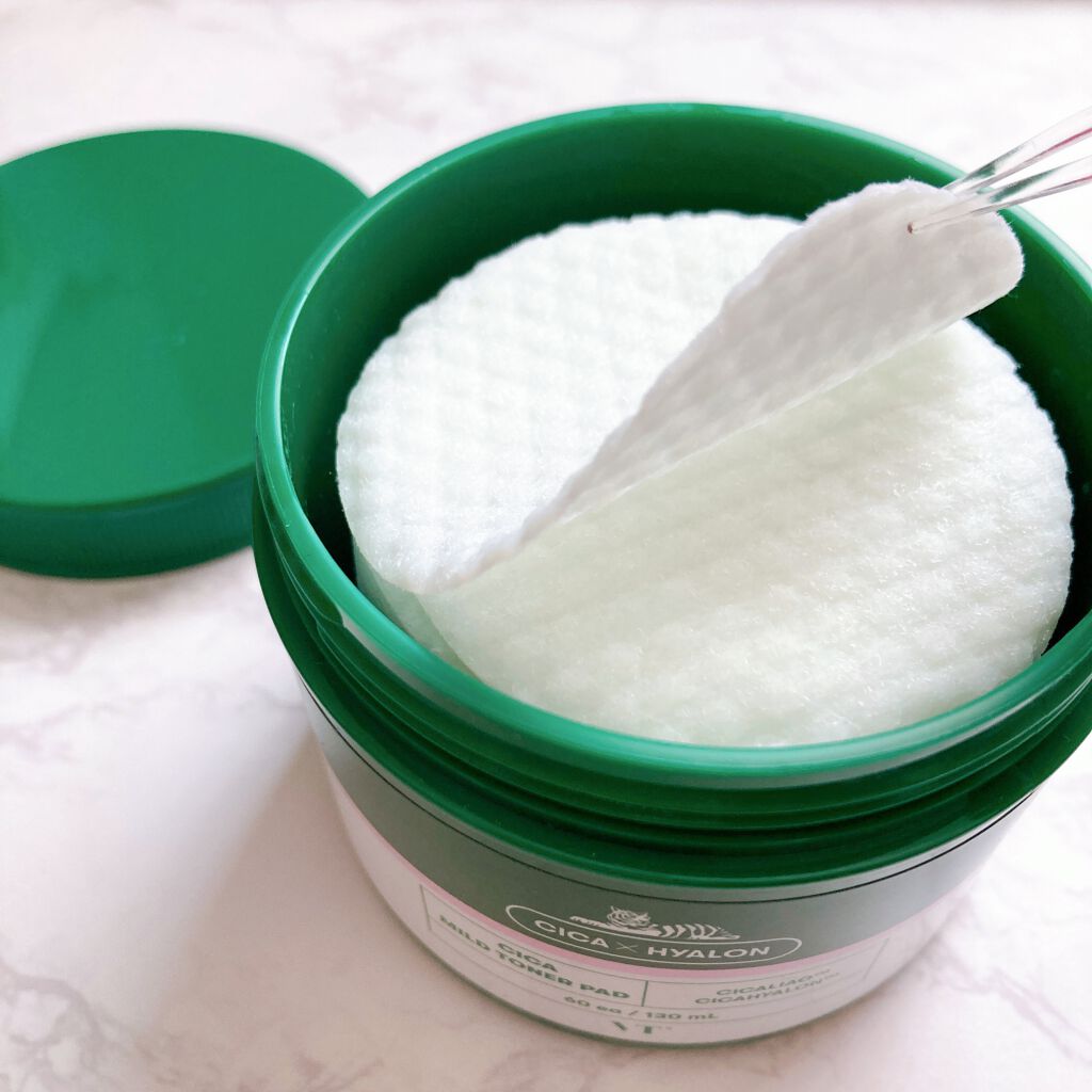 CICA マイルドトナーパッド/VT/トナーパッドを使ったクチコミ（2枚目）