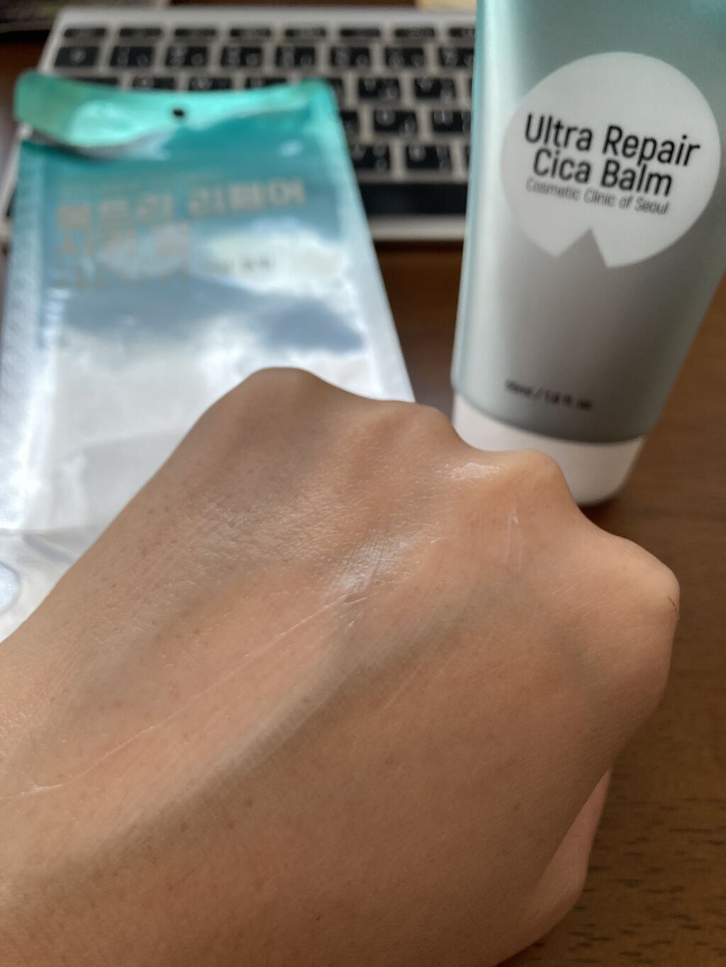 ウルトラリペアシカバーム/JeogSeoul/フェイスクリームを使ったクチコミ（2枚目）